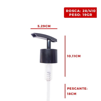 Kit Tampa Metal Luxo Rosca Para Aromatizador + Válvula Luxo Rosca 28/410 Para Saboneteira 